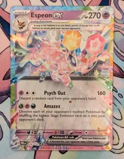 Pokemon TCG Espeon ex Espeon Holo #034/131 - Image 1