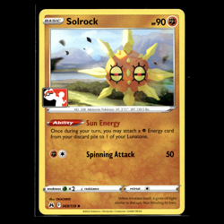 Solrock - 069/159 - Crown Zenith Play Prize MP Pokemon TCG | Buy 3 Get 5 Free - Image 1