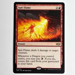 SPIT FLAME MTG TDC - CARTE MAGIC THE GATHERING EN NEUF - Image 1