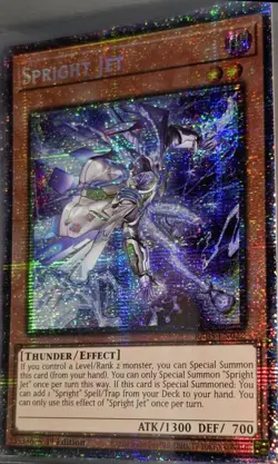 Spright Jet RA05-EN022 Starlight Rare 1st Edition Yu-Gi-Oh NM - Image 1