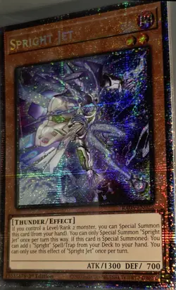 Spright Jet RA05-EN022 Starlight Rare 1st Edition Yu-Gi-Oh NM - Image 2