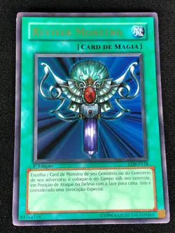 YUGIOH MONSTER REBORN LDB-P118 1ST ULTRA (NM) PORTUGESE - Image 1