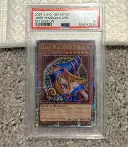 DARK MAGICIAN GIRL 1ST EDITION 2024 YU-GI-OH! MP24 #EN009 GEM MINT PSA 10 - Image 1
