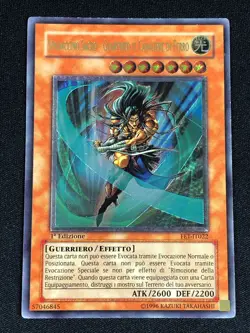 YUGIOH GEARFRIED THE SWRODMASTER FET-EN022 ULTIMATE LIGHT PLAY ITALIAN - Image 1