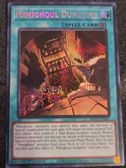 Yugioh Mimighoul Dungeon MP25-EN097 Secret Rare 1st Ed NM - Image 1