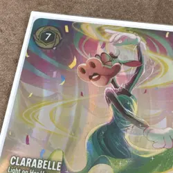 Disney Lorcana | Clarabelle - Light on Her Hooves (Enchanted) | 211/204 | Shi... - Image 2