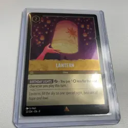 Disney Lorcana TCG Lantern Item 33/204 NON-Foil Rare 🔥 V - Image 1
