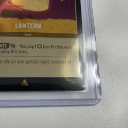 Disney Lorcana TCG Lantern Item 33/204 NON-Foil Rare 🔥 V - Image 3
