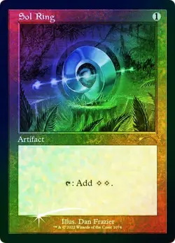 MTG - Sol Ring - Etched Foil - Dan Frazier Secret Lair - Magic the Gathering - Image 1