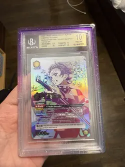 2025 UNION ARENA UE05BT/KMY DEMON SLAYER 3 STAR #008 TANJIRO KAMADO BGS 10 - Image 1