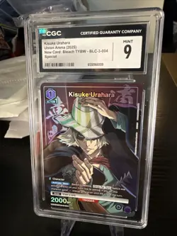 Kisuke Urahara Union Arena Bleach BLC-3-004 English CGC MINT 9 - Image 1