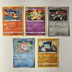 Shinji Kanda Pokemon Card Lot of 11 - All Unique Art Works - Great Condition - Image 2