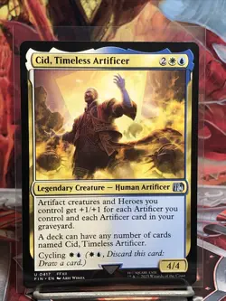 Cid, Timeless Artificer (Non-foil) Final Fantasy 0417 Uncommon MTG - Image 1
