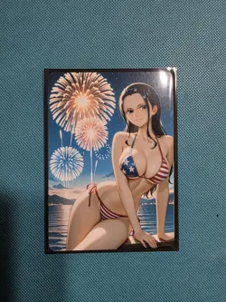Beautiful Waifu Card -Nico Robin-Goddess ACG Custom DIY Fan Art Card - Image 1