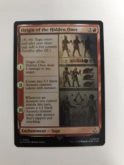 Origin of the Hidden Ones Foil MTG Magic the Gathering Card NM Near Mint ACR - Image 1