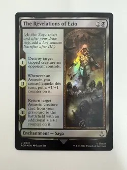 The Revelations of Ezio Foil MTG Magic the Gathering Card NM Near Mint ACR - Image 1