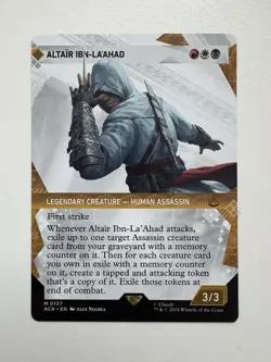 Altair Ibn-La’Ahad Showcase MTG Magic the Gathering Card NM Near Mint ACR - Image 1