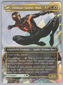 MTG - Miles Morales (0200) (Borderless) - Marvel's Spider-Man (SPM) -E508 - Image 2