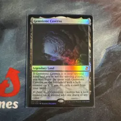 MTG Foil Gemstone Caverns-Time Spiral Remastered (Near Mint/NM) - Image 1
