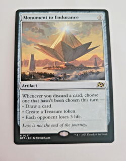 MTG Monument to Endurance; Near Mint condition - Image 1