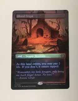 Blood Crypt (Borderless) Lorwyn Eclipsed Foil - Image 1
