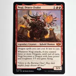 NOGI, DRACO-ZEALOT MTG TDC - CARTE MAGIC THE GATHERING EN NEUF - Image 1