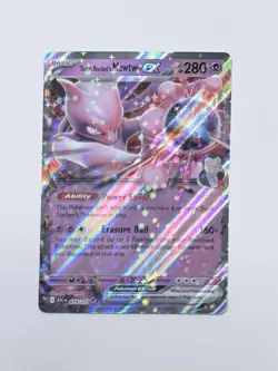 Team Rocket's Mewtwo ex 079/217 Double Rare ME: Ascended Heroes Pokemon NM - Image 1