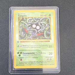 Pokemon Tangela 66/102 1st edition shadowless - Image 1