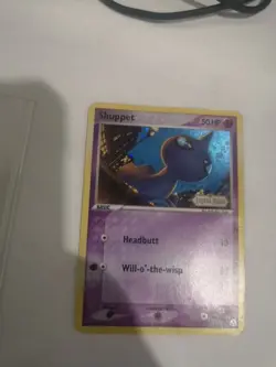 Shuppet 63/92 Stamped Pokemon Holo EX Legend Maker Stamped - Image 1