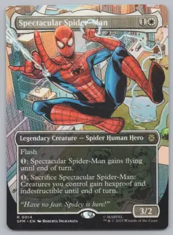 MTG - Spectacular Spider-Man (Borderless) - Marvel's Spider-Man (SPM) -E507 - Image 1