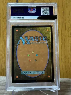 2023 MTG Lord of the Rings #744 Sauron, The Dark Lord Showcase Foil NM-MT PSA 8 - Image 2