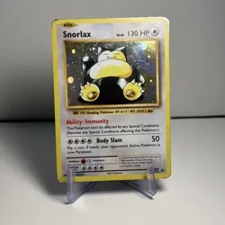 1x Snorlax - XY179 - Black Star Promos Heavily Played Pokemon XY - Black Star Pr - Image 1