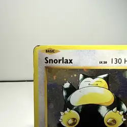 1x Snorlax - XY179 - Black Star Promos Heavily Played Pokemon XY - Black Star Pr - Image 4