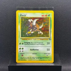 Pinsir 9/64 Holo Rare Jungle Pokemon Unlimited Holo Lightly Played - Image 1