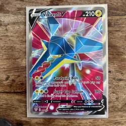 Pokemon Card Vikavolt V 180/189 Darkness Ablaze Ultra Rare Full Art Near Mint - Image 1