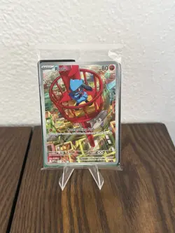 Pokemon TCG Mega Evolution ETB Riolu 010 Black Star Promo Sealed Card - Image 1