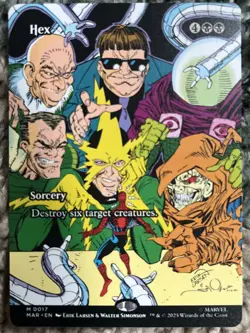 NM Borderless Hex, MTG, Marvel's Spider-Man, Magic the Gathering, 17 - Image 2
