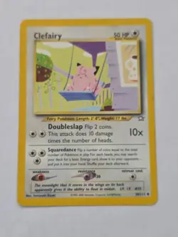 Clefairy 30/111 Neo Genesis WOTC 2000 Uncommon Pokemon Card - Image 1