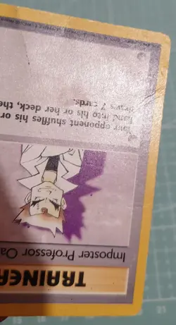 Imposter Professor Oak 73/102 Rare: 1999-2000 Base Set Pokemon Trading Card Game - Image 5