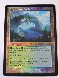 MTG - Hinterland Harbor FOIL Retro Frame - Dominaria Remastered - Image 1
