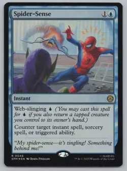 MTG - FOIL Spider-Sense - Marvel's Spider-Man (SPM) -E506 - Image 1