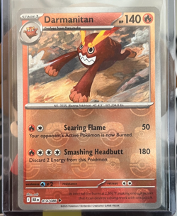 Darmanitan (Master Ball Pattern) 014/086 Uncommon Black Bolt Pokemon NM - Image 1