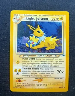 Light Jolteon - 48/105 1st Edition - Pokemon Neo Destiny - Image 1