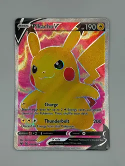 2020 Pokemon SW&SH Vivid Voltage 2 Card Lot Pikachu V & VMAX - Near Mint - Image 2