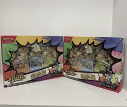 Pokemon TCG Ascended Heroes First Partners Deluxe Pin Collection Sealed x2 LOT - Image 1