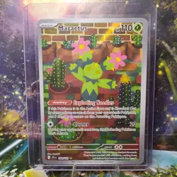 Pokemon Maractus 160/159 Sv09: Journey Together NM/MN⭐ - Image 1