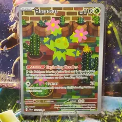 Pokemon Maractus 160/159 Sv09: Journey Together NM/MN⭐ - Image 2