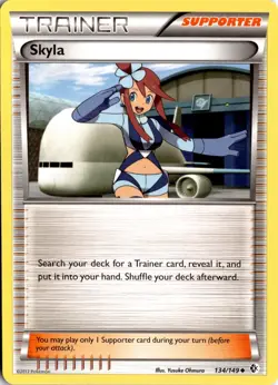 Skyla 134/149 Boundaries Crossed Pokemon Card TCG - Image 1