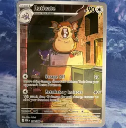 Nintendo Raticate 099/088 Secret Rare Reverse Holo Pokemon TCG ENG 2026 HP90 - Image 1