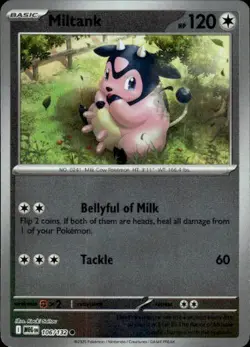 Miltank 106/132 Common Mega Evolution Pokemon Reverse Holo Near Mint - Image 1